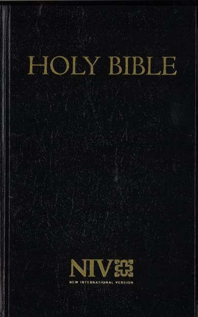 Vorderes Coverbild NIV Pew Bible - Blk 124049