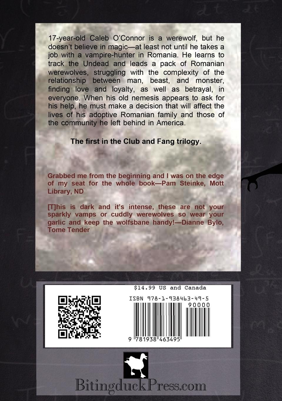 Rückseitencover Only the Moon Howls