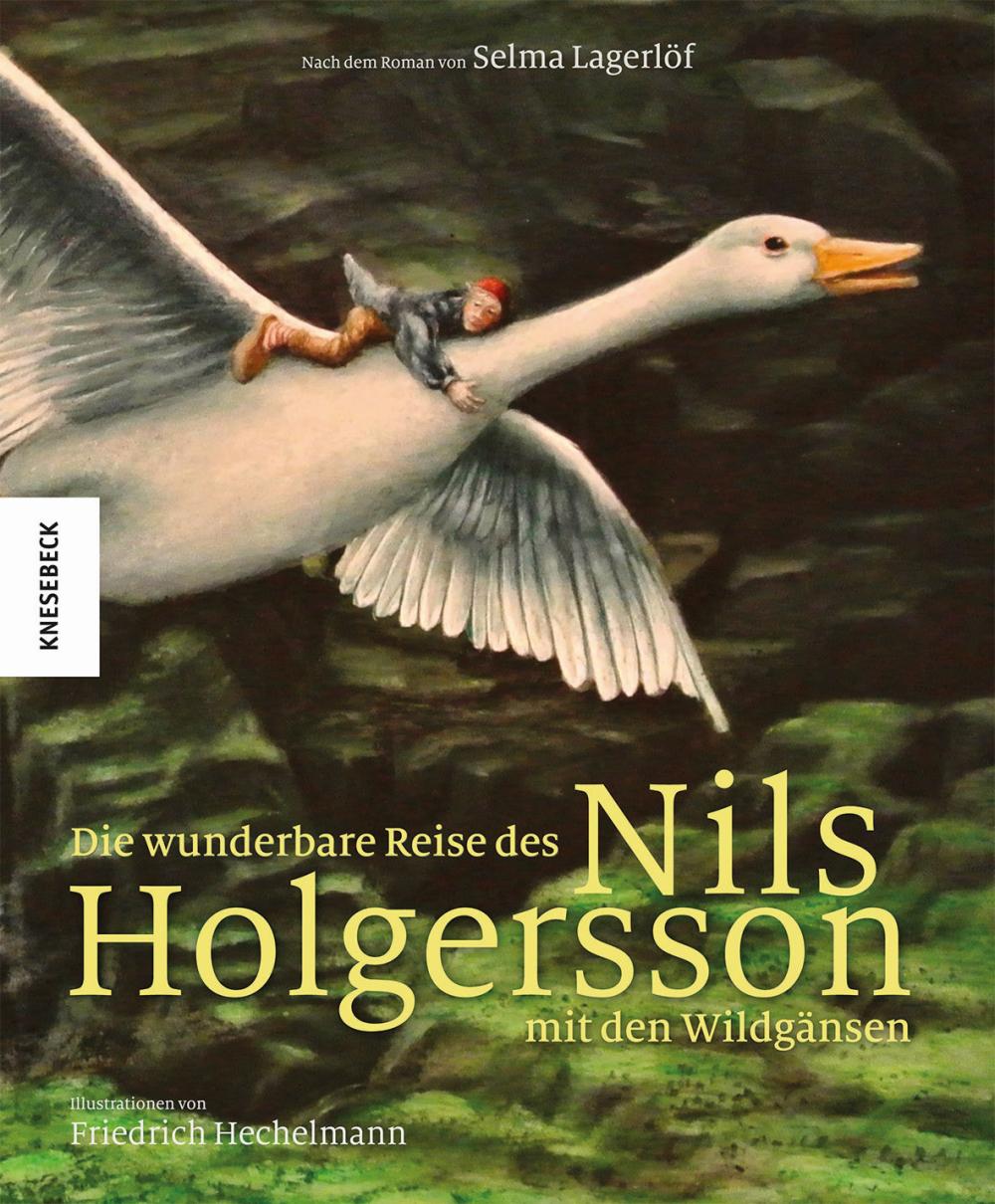 Vorderes Coverbild Die wunderbare Reise des Nils Holgersson mit den Wildgänsen