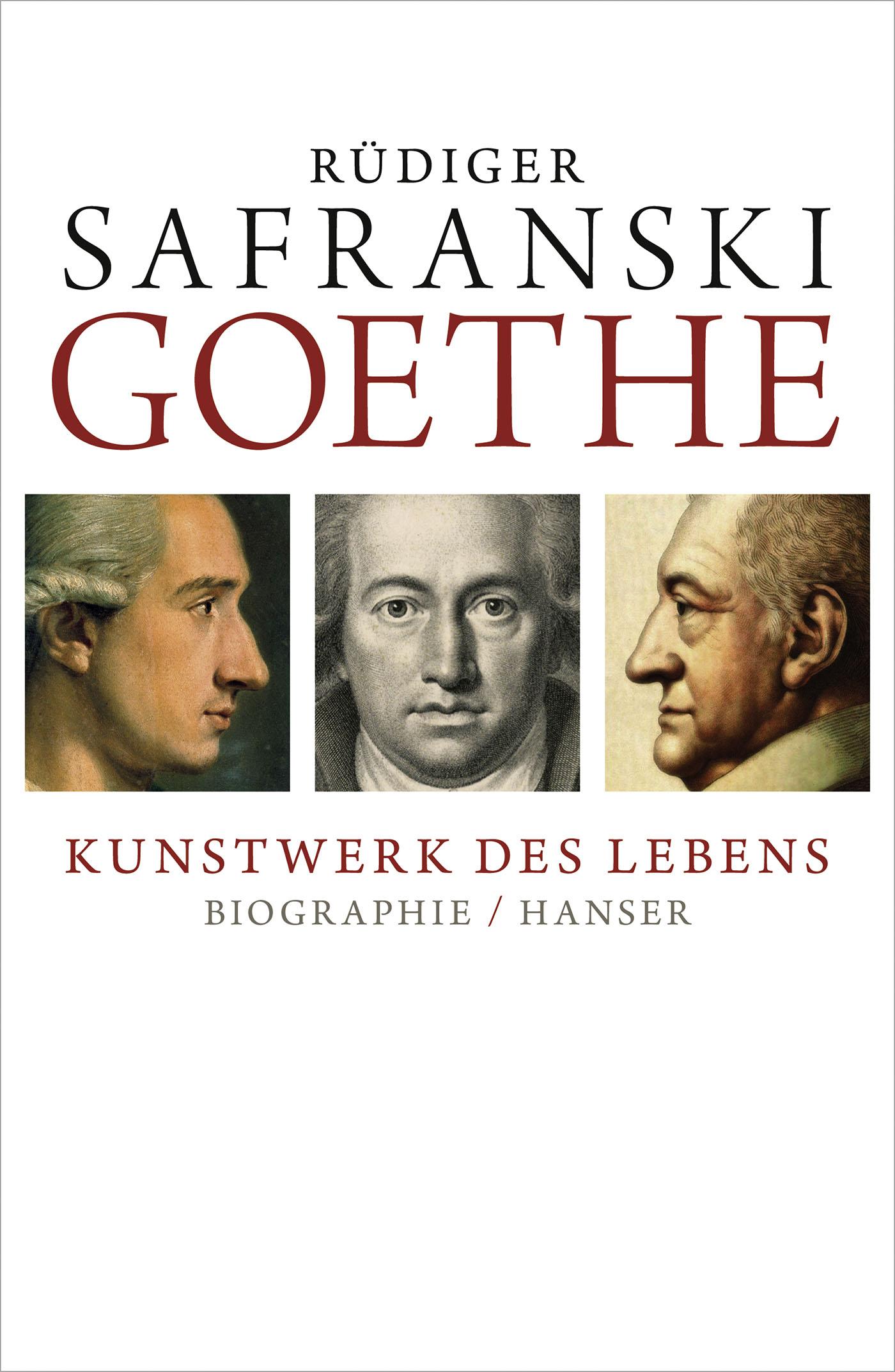 Vorderes Coverbild Goethe -  Kunstwerk des Lebens