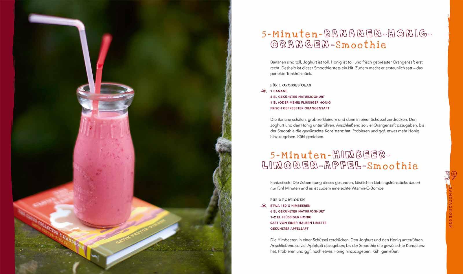 Beispielinhalt (Bild) Das VW Camper Kochbuch