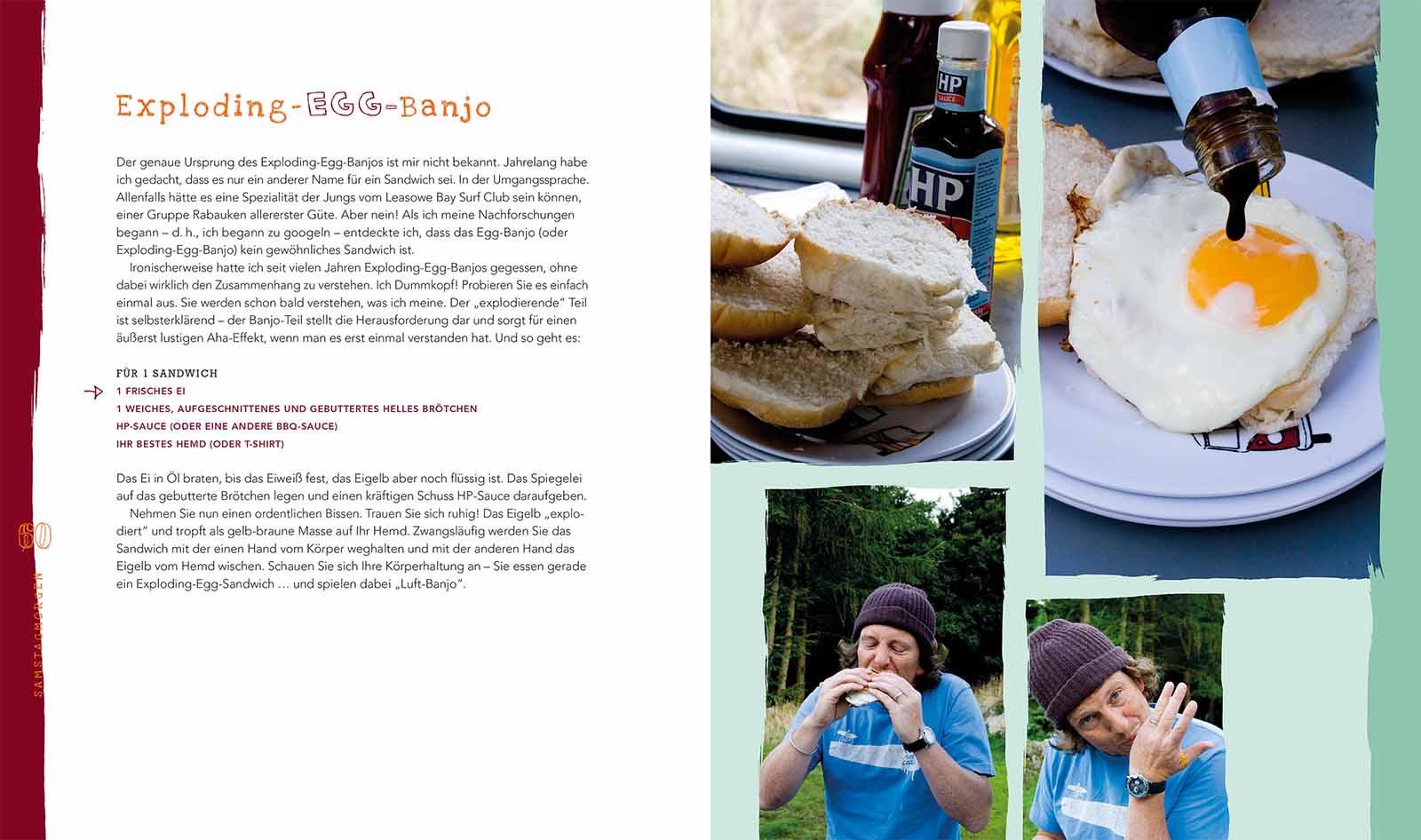 Beispielinhalt (Bild) Das VW Camper Kochbuch