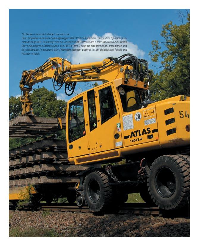 Beispielinhalt (Bild) Die größten Bagger