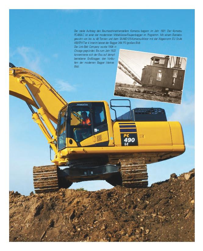 Beispielinhalt (Bild) Die größten Bagger