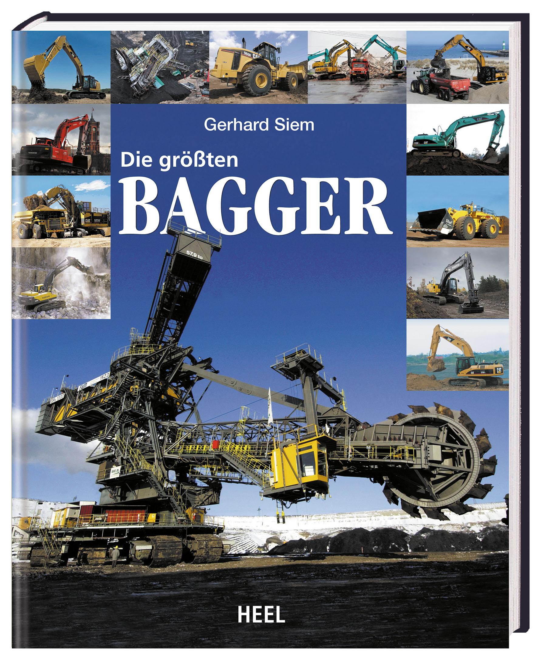 Vorderes Coverbild Die größten Bagger