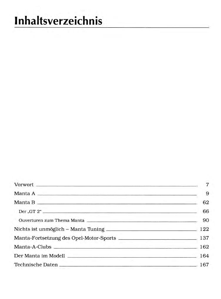 Beispielinhalt (Bild) Das große Opel-Manta-Buch