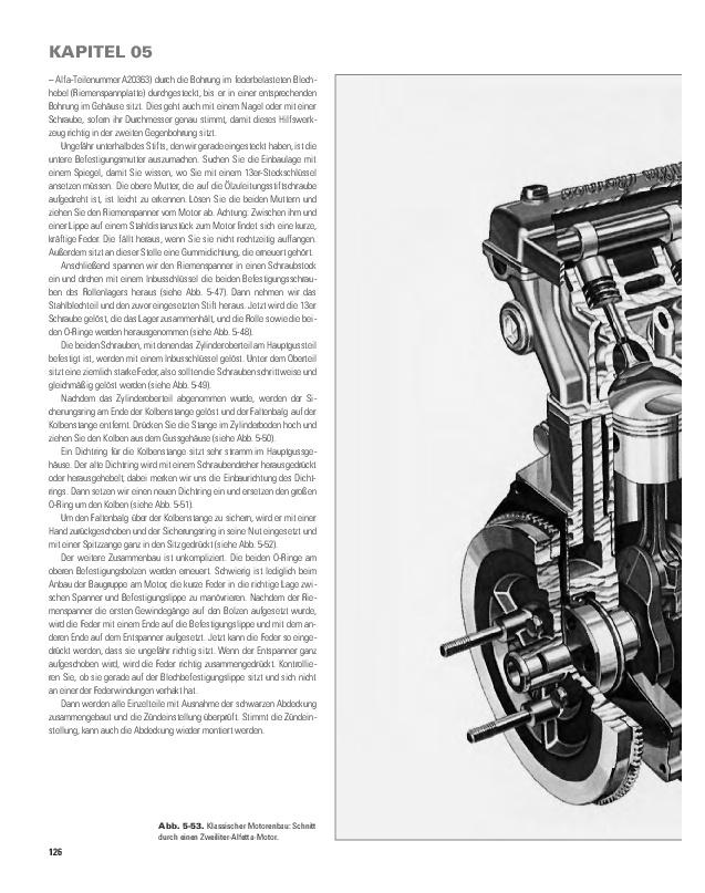 Beispielinhalt (Bild) Alfa Romeo Schrauberhandbuch