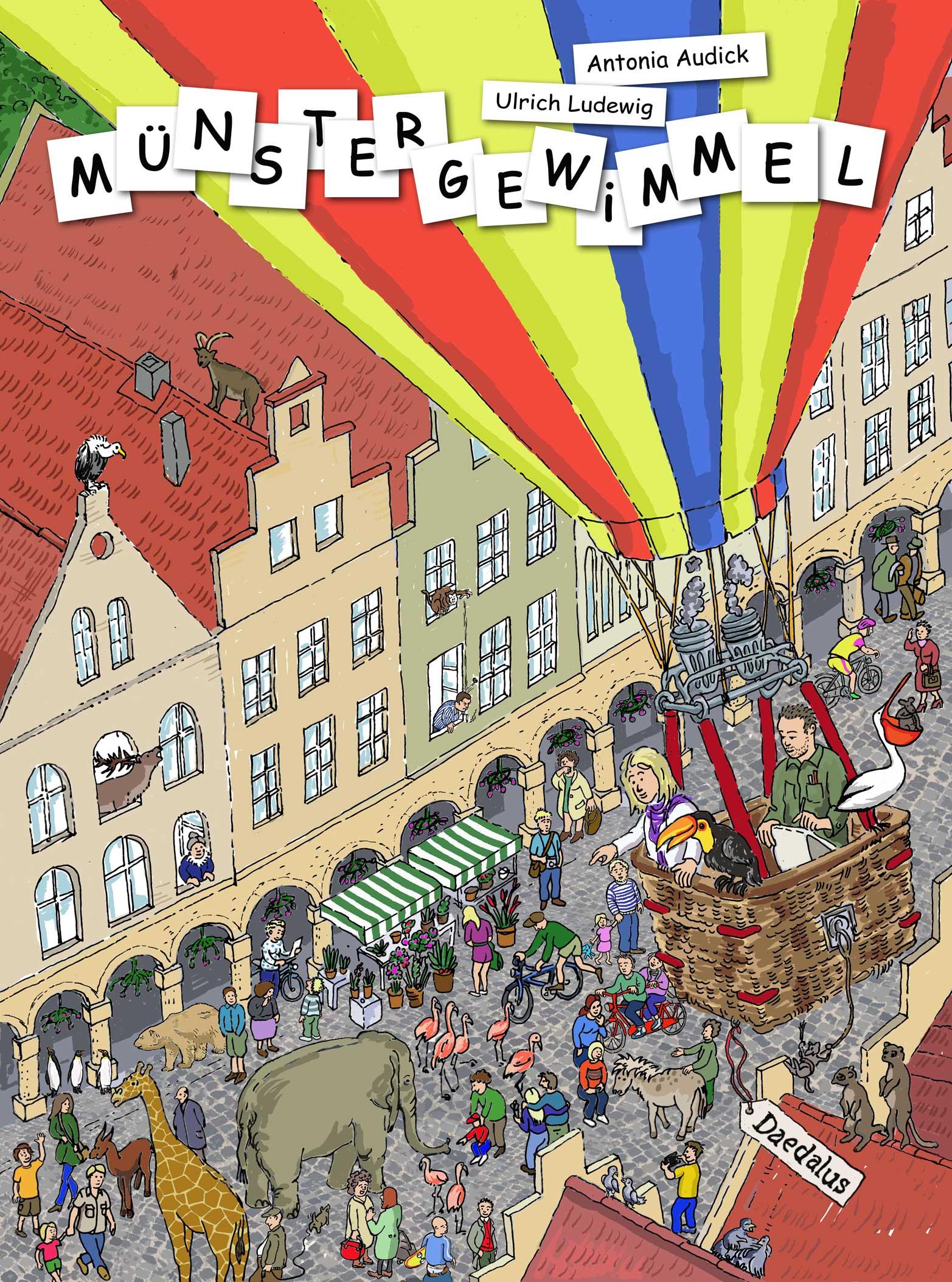 Vorderes Coverbild Münster-Gewimmel