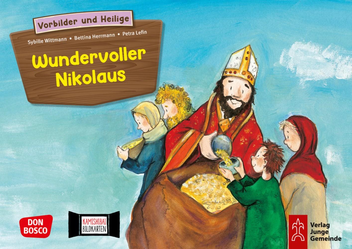 Vorderes Coverbild Wundervoller Nikolaus. Kamishibai Bildkartenset.