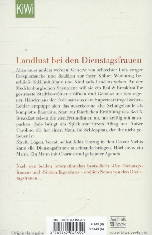 Rückseitencover Die Dienstagsfrauen zwischen Kraut und Rüben