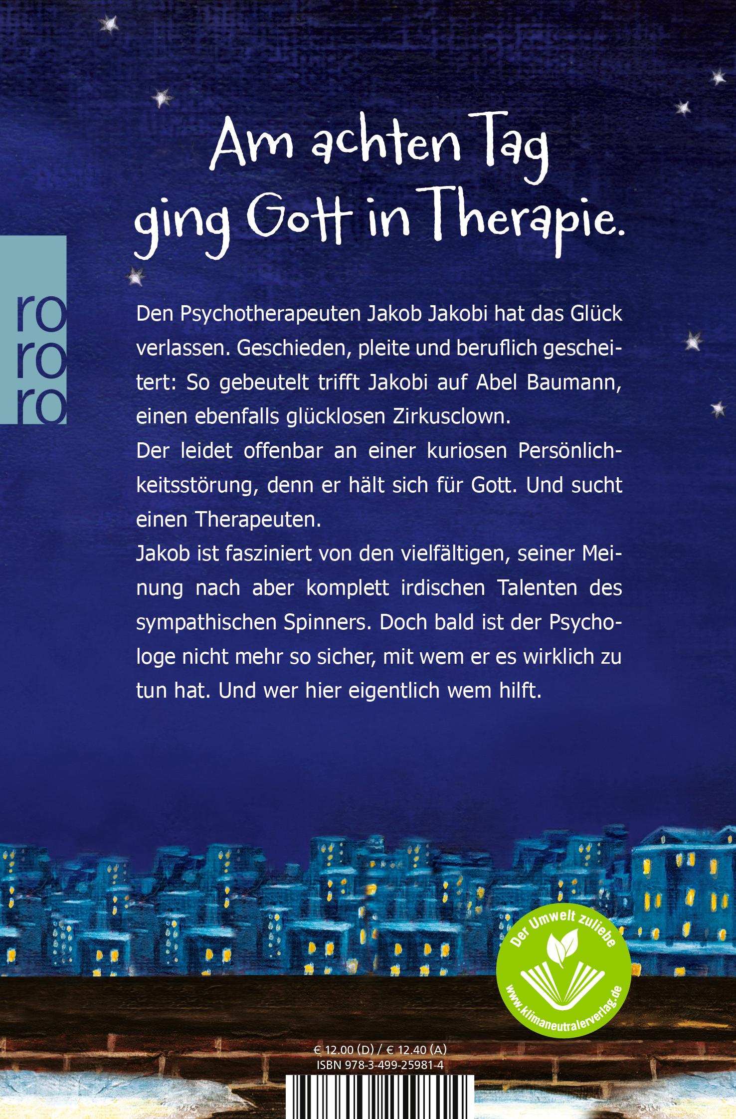 Rückseitencover Und Gott sprach: Wir müssen reden!