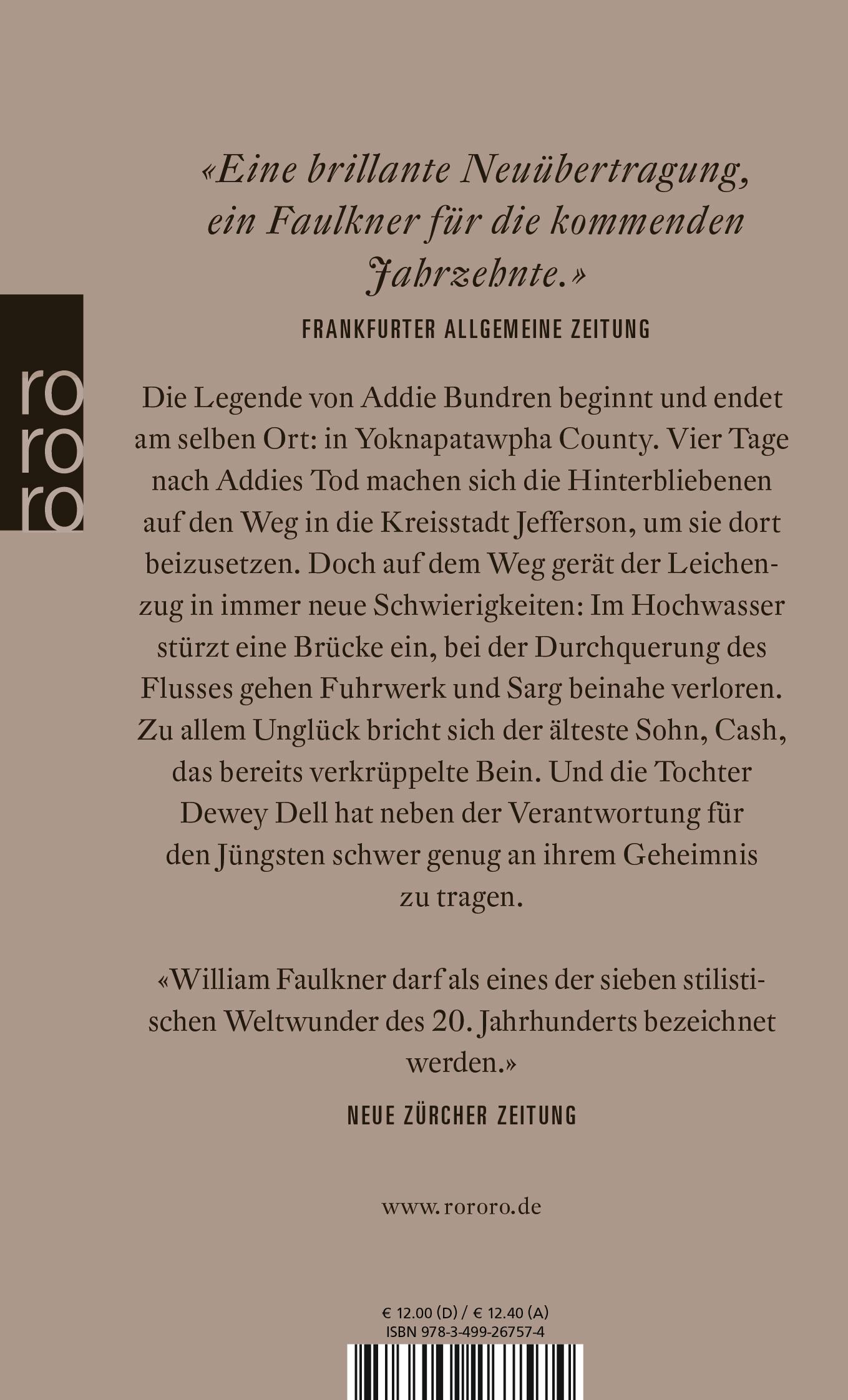 Rückseitencover Als ich im Sterben lag