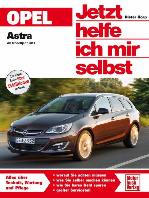 Vorderes Coverbild Opel Astra ab Modelljahr 2011