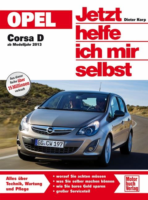 Vorderes Coverbild Opel Corsa D ab 2013