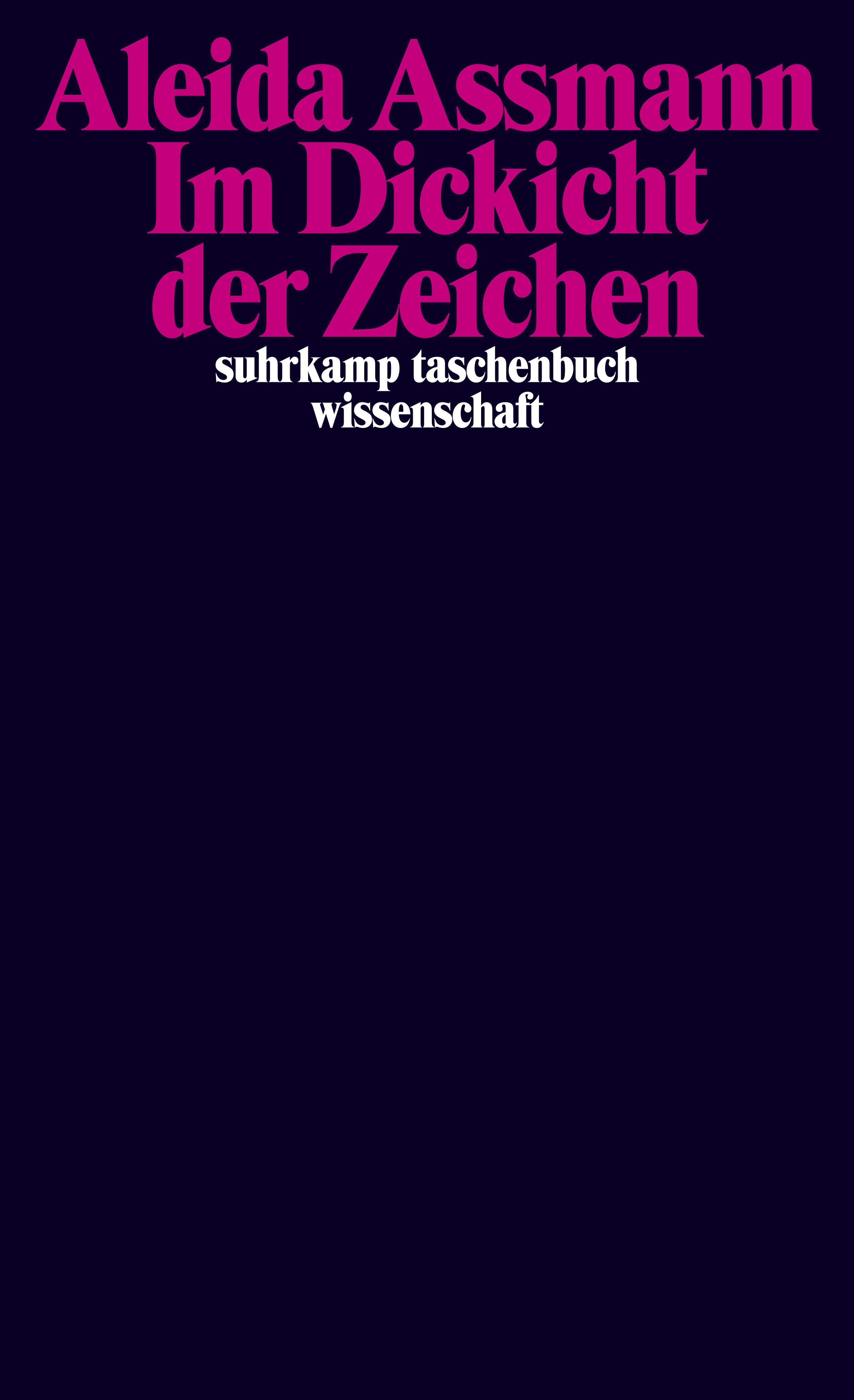 Vorderes Coverbild Im Dickicht der Zeichen