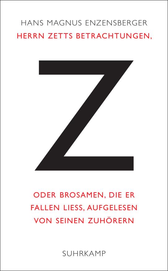 Vorderes Coverbild Herrn Zetts Betrachtungen, oder Brosamen, die er fallen ließ, aufgelesen von seinen Zuhörern