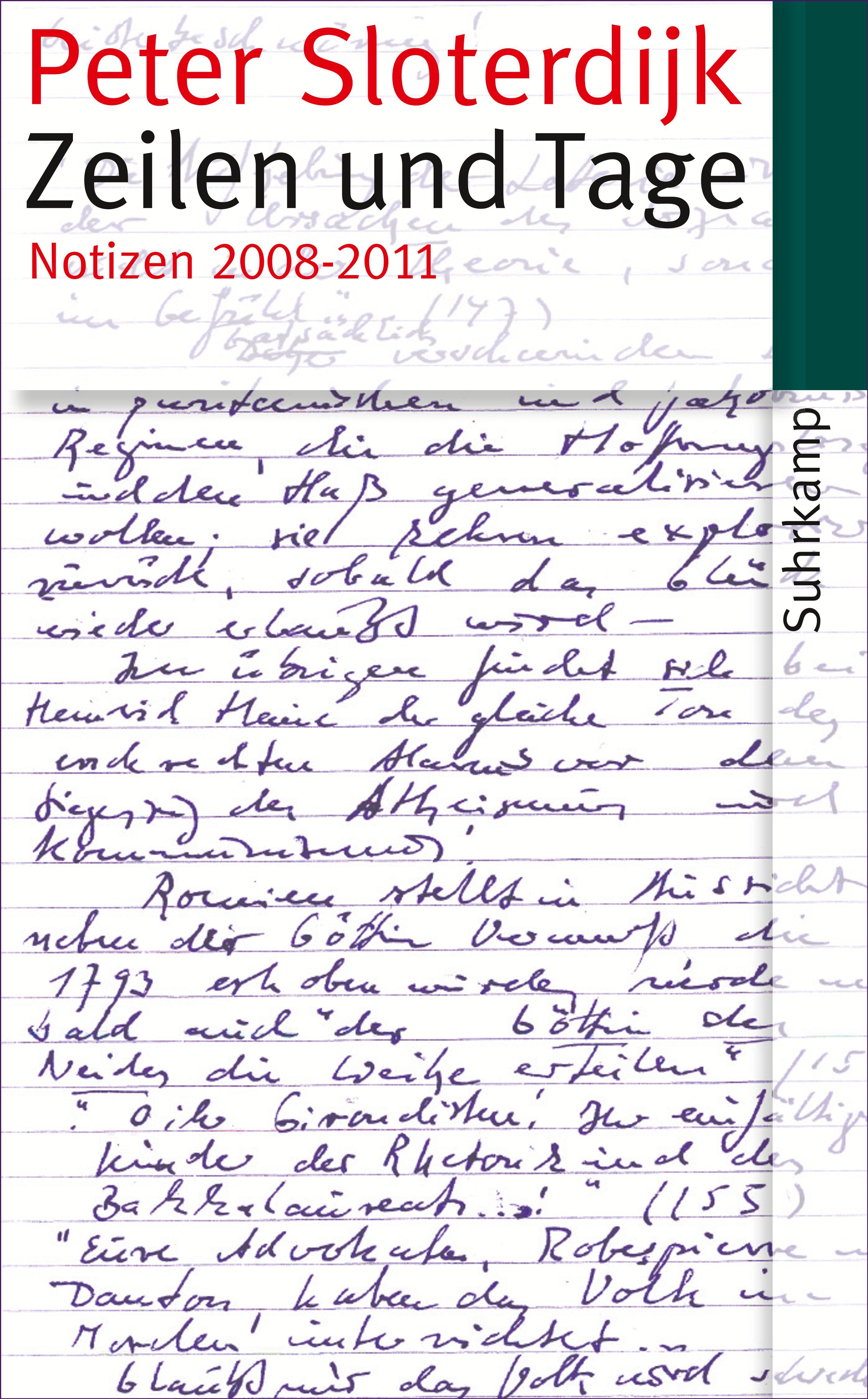 Vorderes Coverbild Zeilen und Tage
