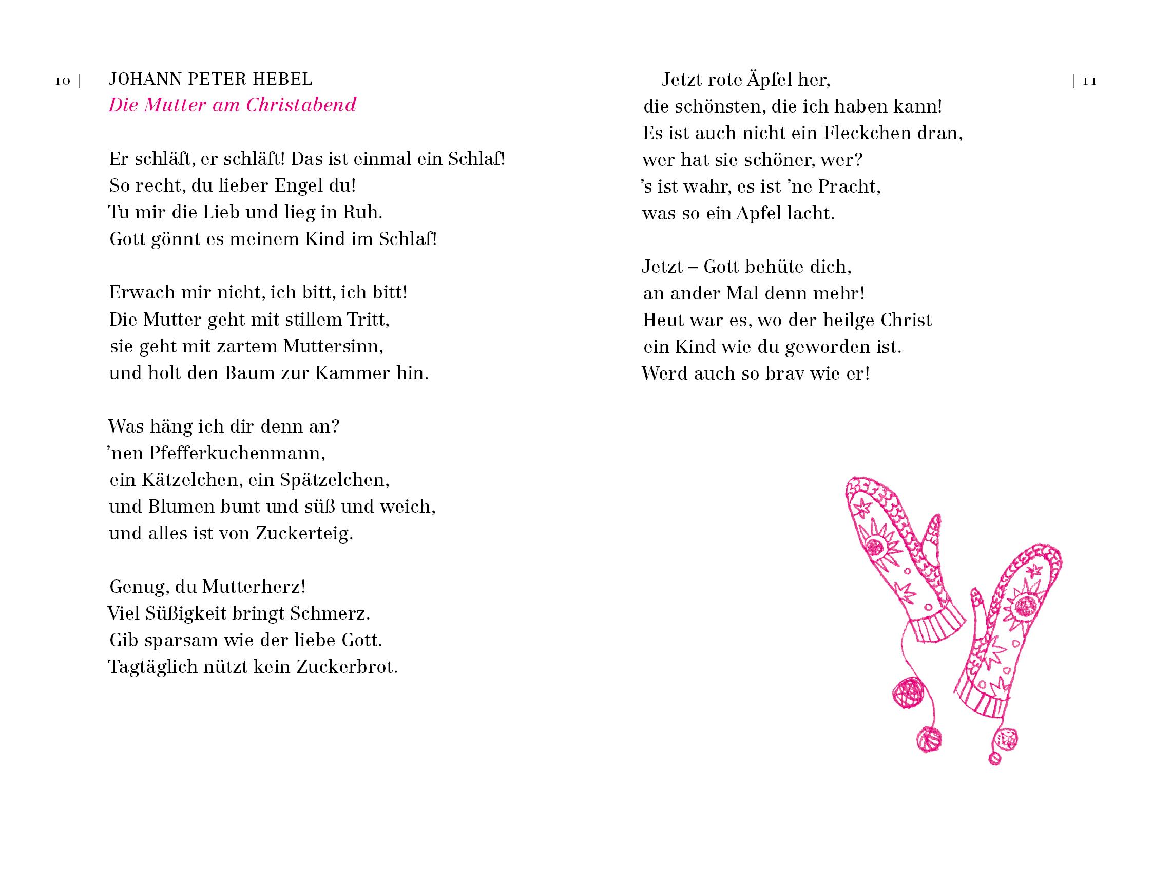 Beispielinhalt (Bild) Von drauß' vom Walde