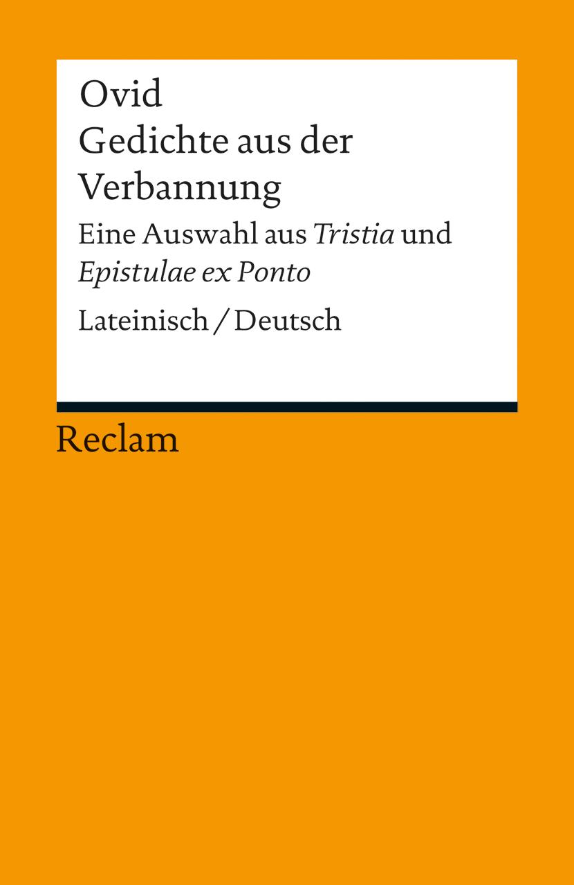 Vorderes Coverbild Gedichte aus der Verbannung