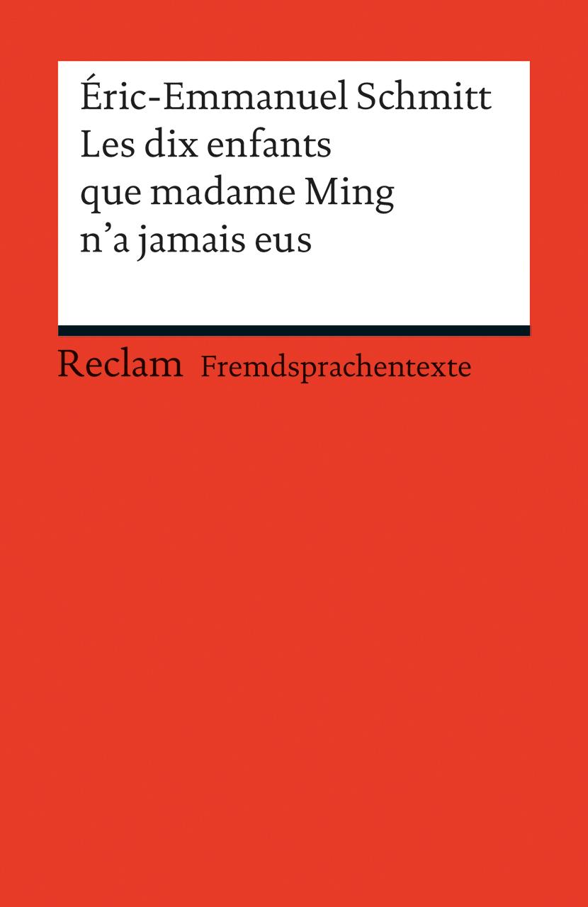 Vorderes Coverbild Les dix enfants que Madame Ming n'a jamais eus