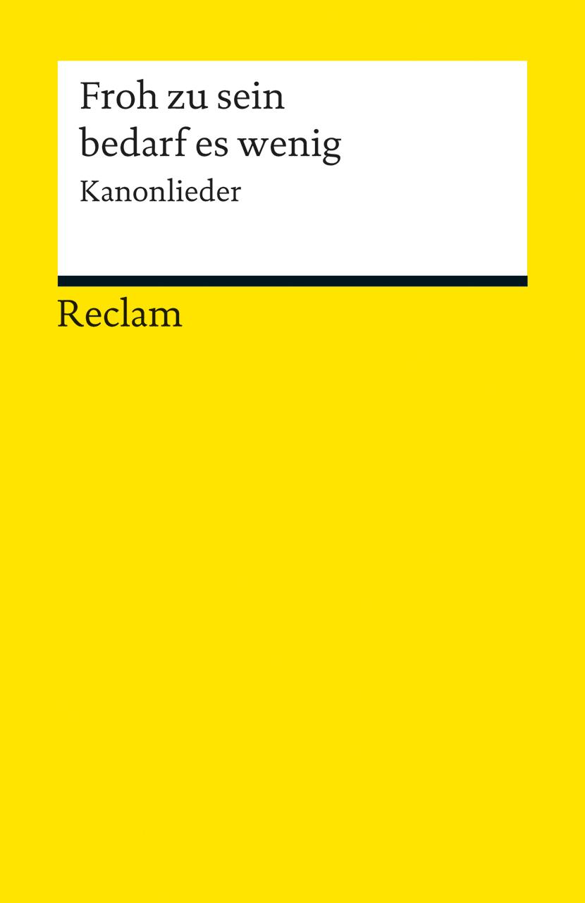 Vorderes Coverbild Froh zu sein bedarf es wenig