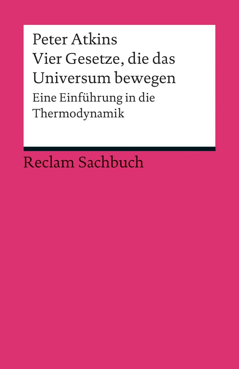 Vorderes Coverbild Vier Gesetze, die das Universum bewegen