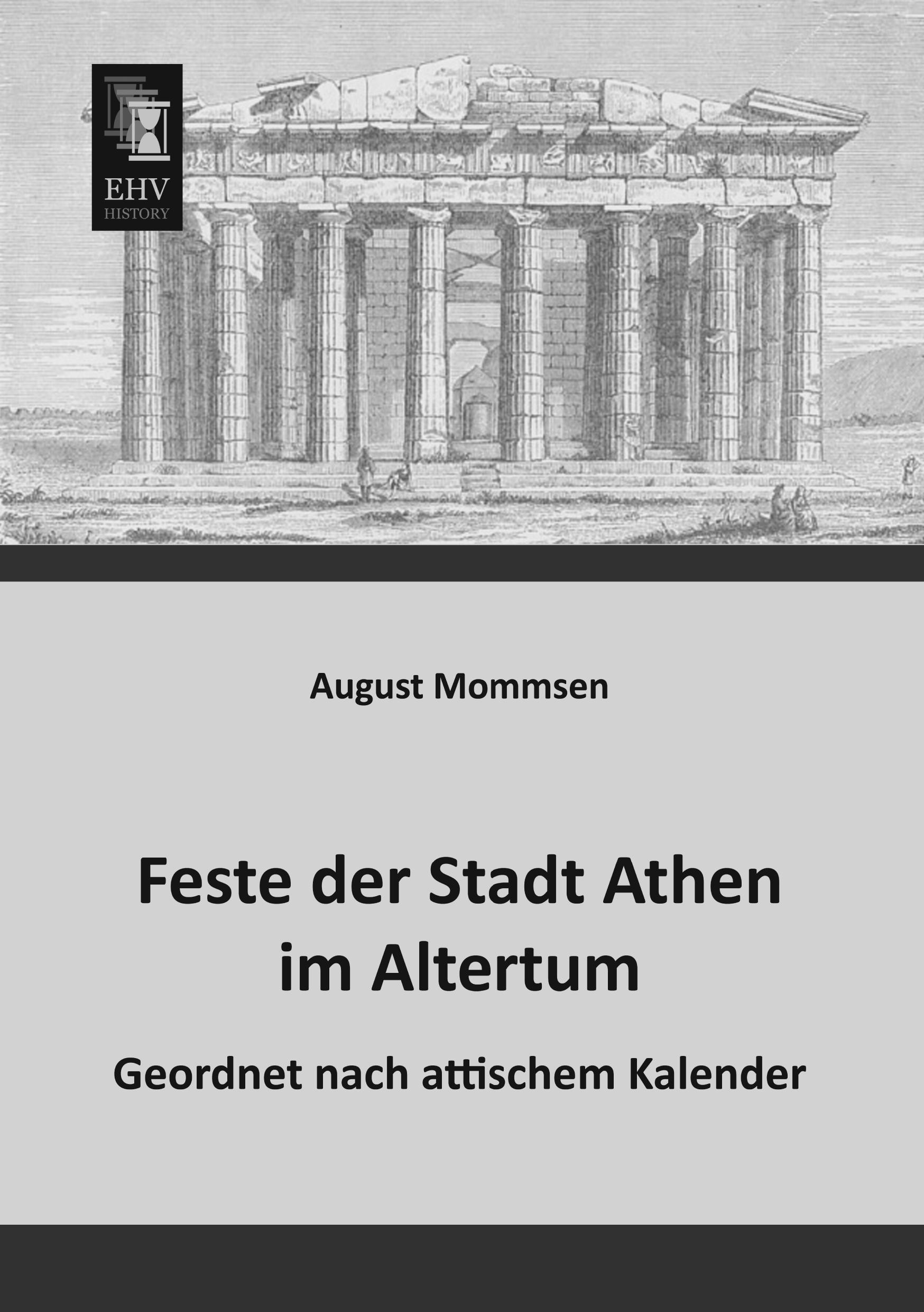 Vorderes Coverbild Feste der Stadt Athen im Altertum