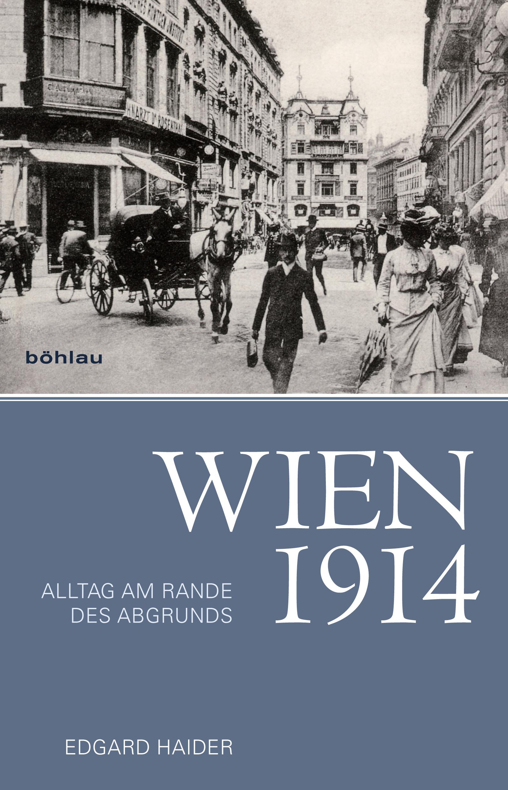 Vorderes Coverbild Wien 1914
