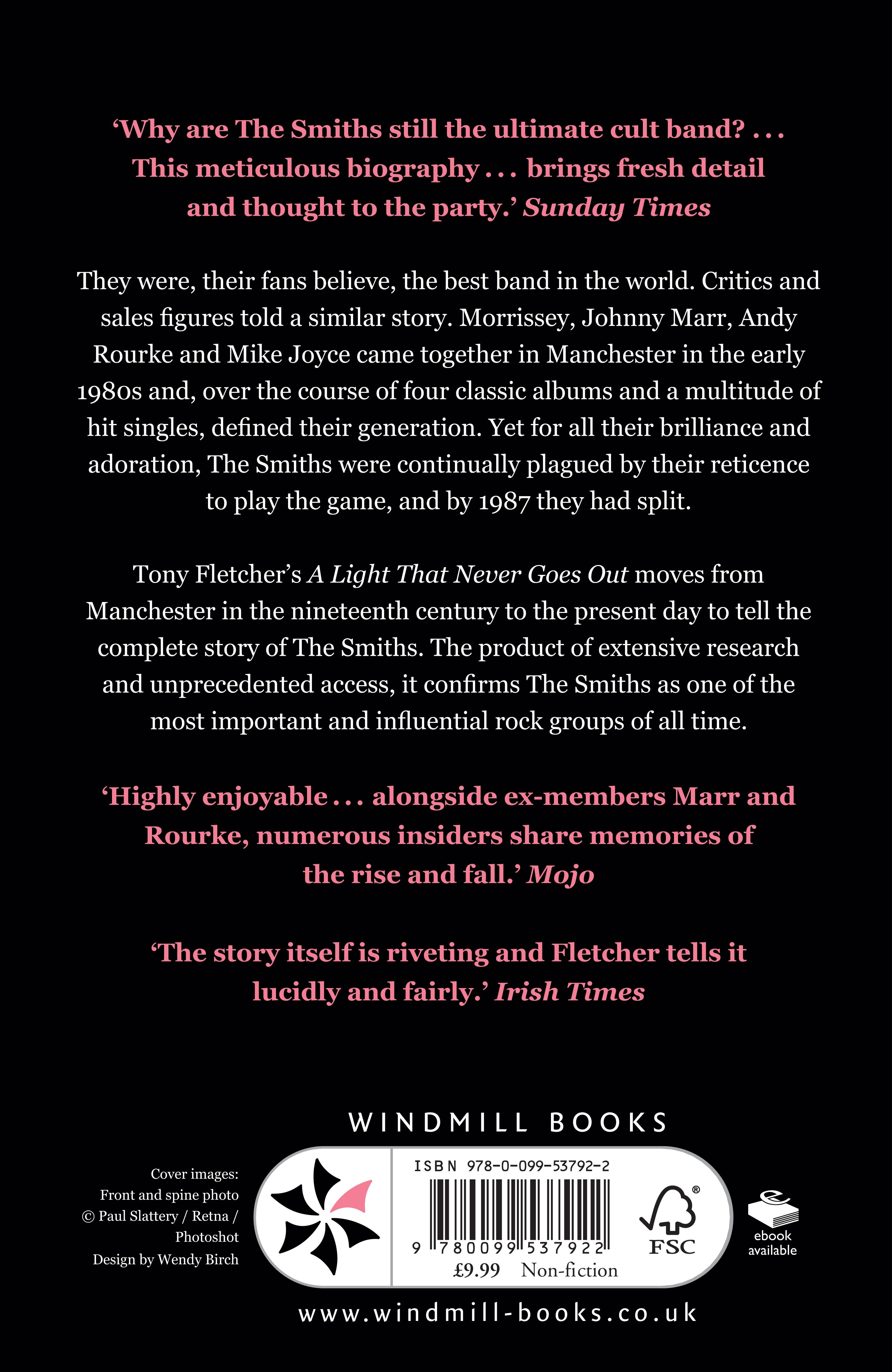 Rückseitencover A Light That Never Goes Out