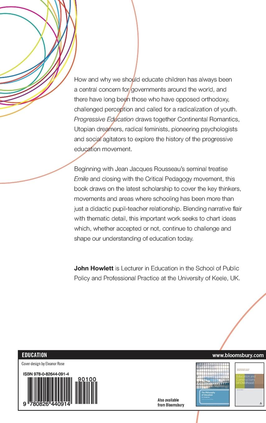 Rückseitencover Progressive Education