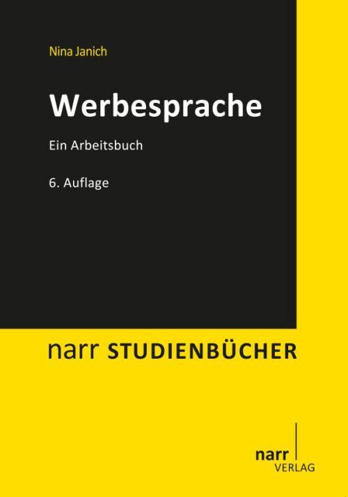 Vorderes Coverbild Werbesprache