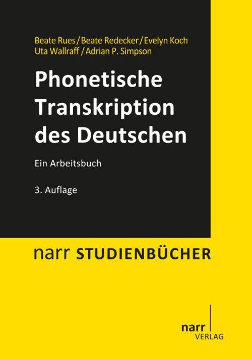 Vorderes Coverbild Phonetische Transkription des Deutschen