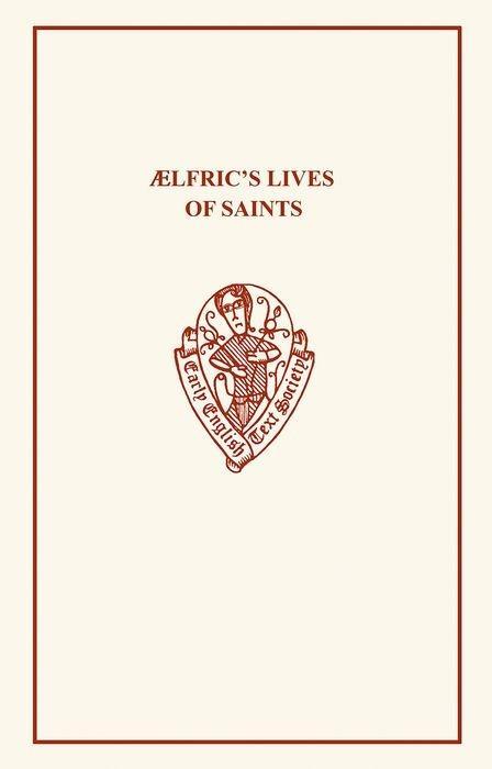 Vorderes Coverbild ÆLfric's Lives of Saints Volume I.I & II