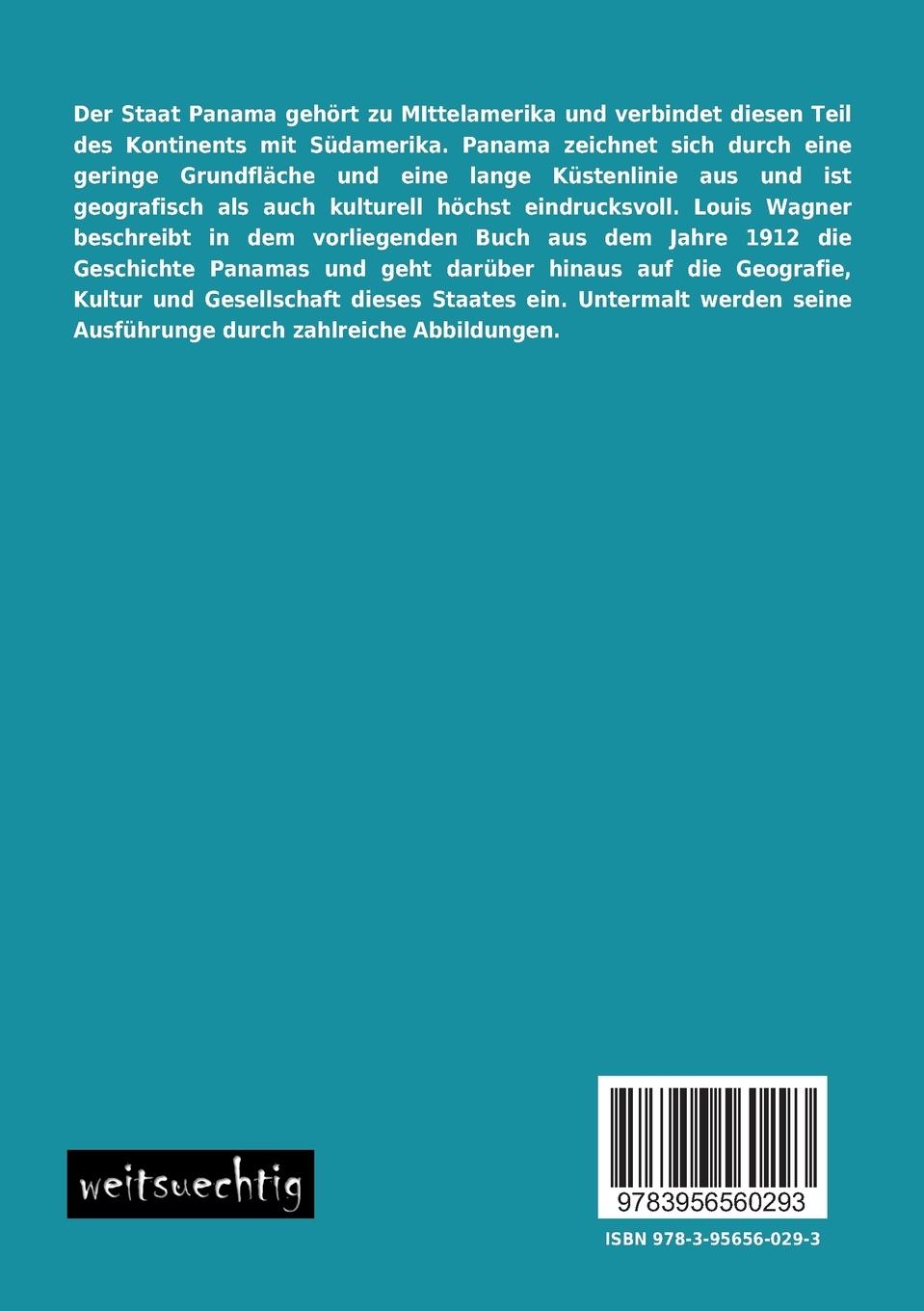 Rückseitencover Panama - Kanal, Land und Leute
