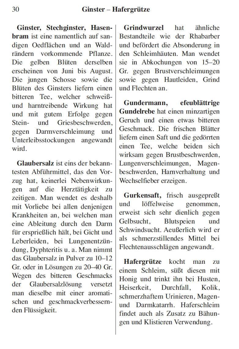 Beispielinhalt (Bild) Dr. Hufeland's Hausapotheke