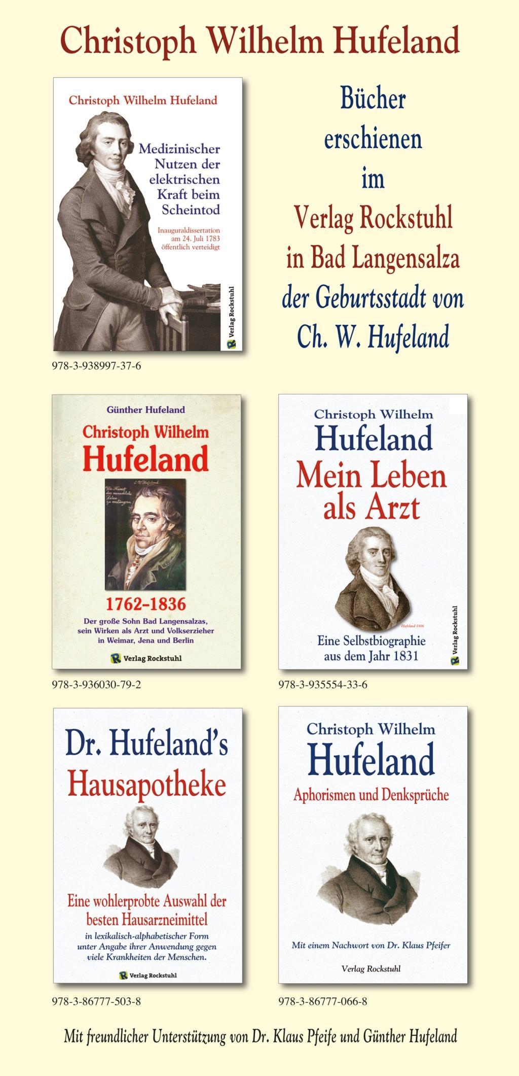 Beispielinhalt (Bild) Dr. Hufeland's Hausapotheke