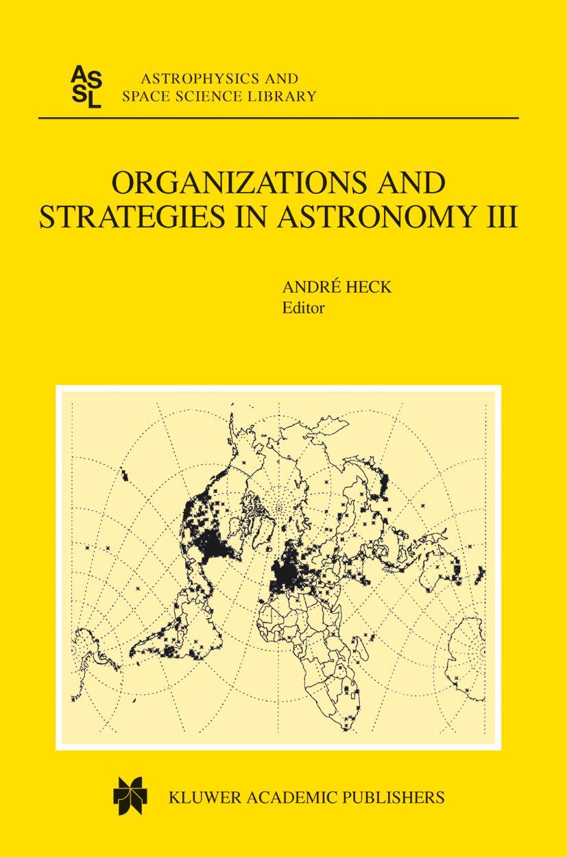 Vorderes Coverbild Organizations and Strategies in Astronomy