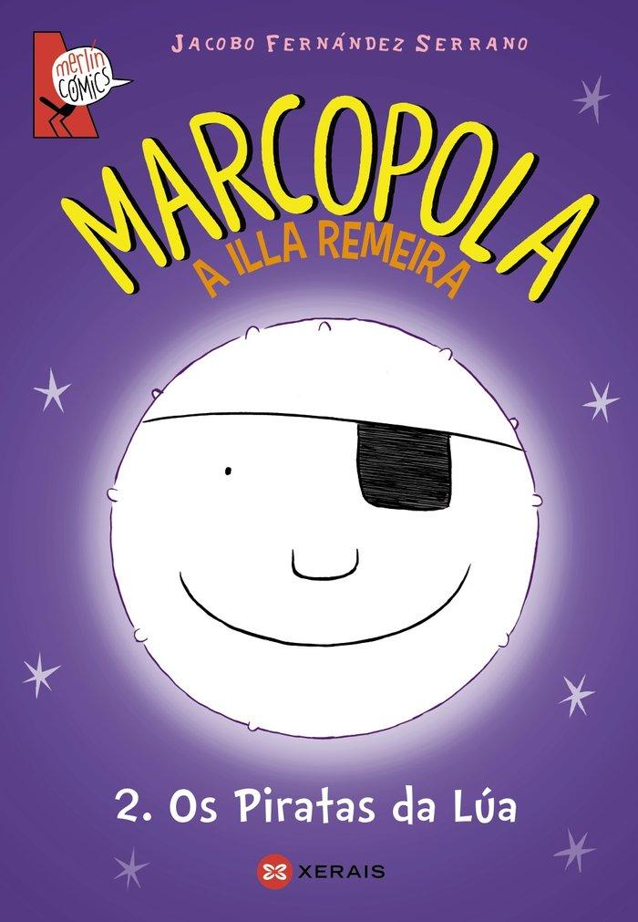 Vorderes Coverbild Marcopola 2. Os piratas da Lúa