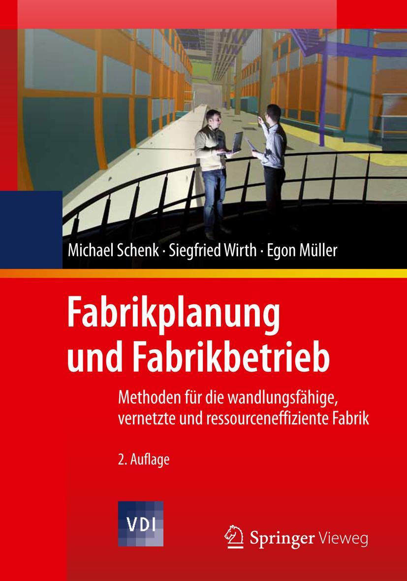 Vorderes Coverbild Fabrikplanung und Fabrikbetrieb