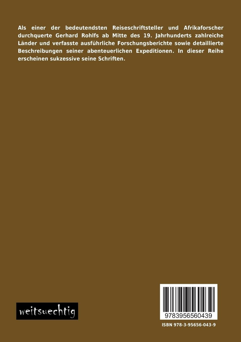 Rückseitencover Von Tripolis nach Alexandrien