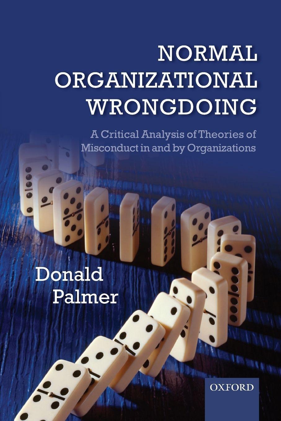 Vorderes Coverbild NORMAL ORGANIZATIONAL WRONGDOING P