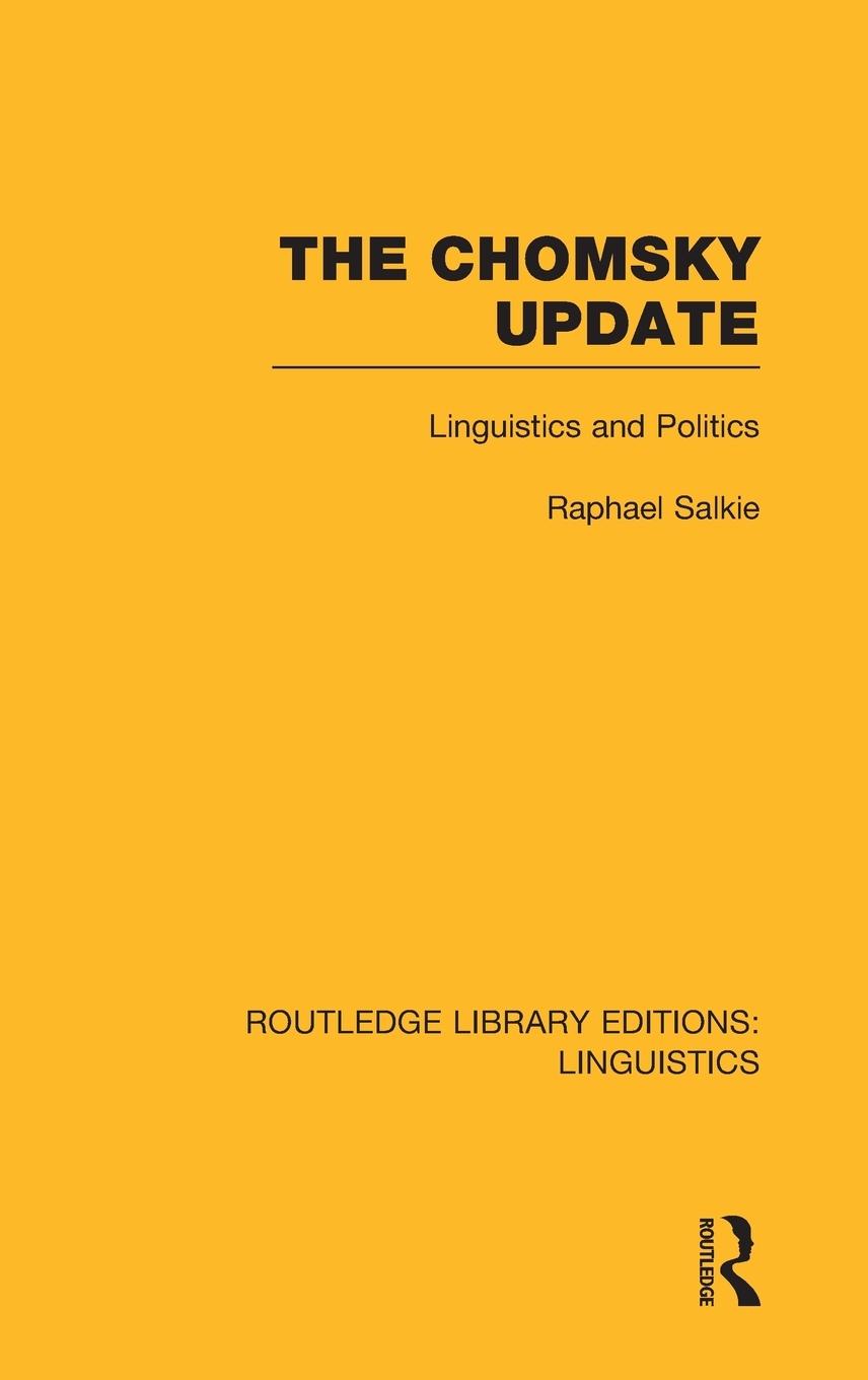 Vorderes Coverbild The Chomsky Update (RLE Linguistics A