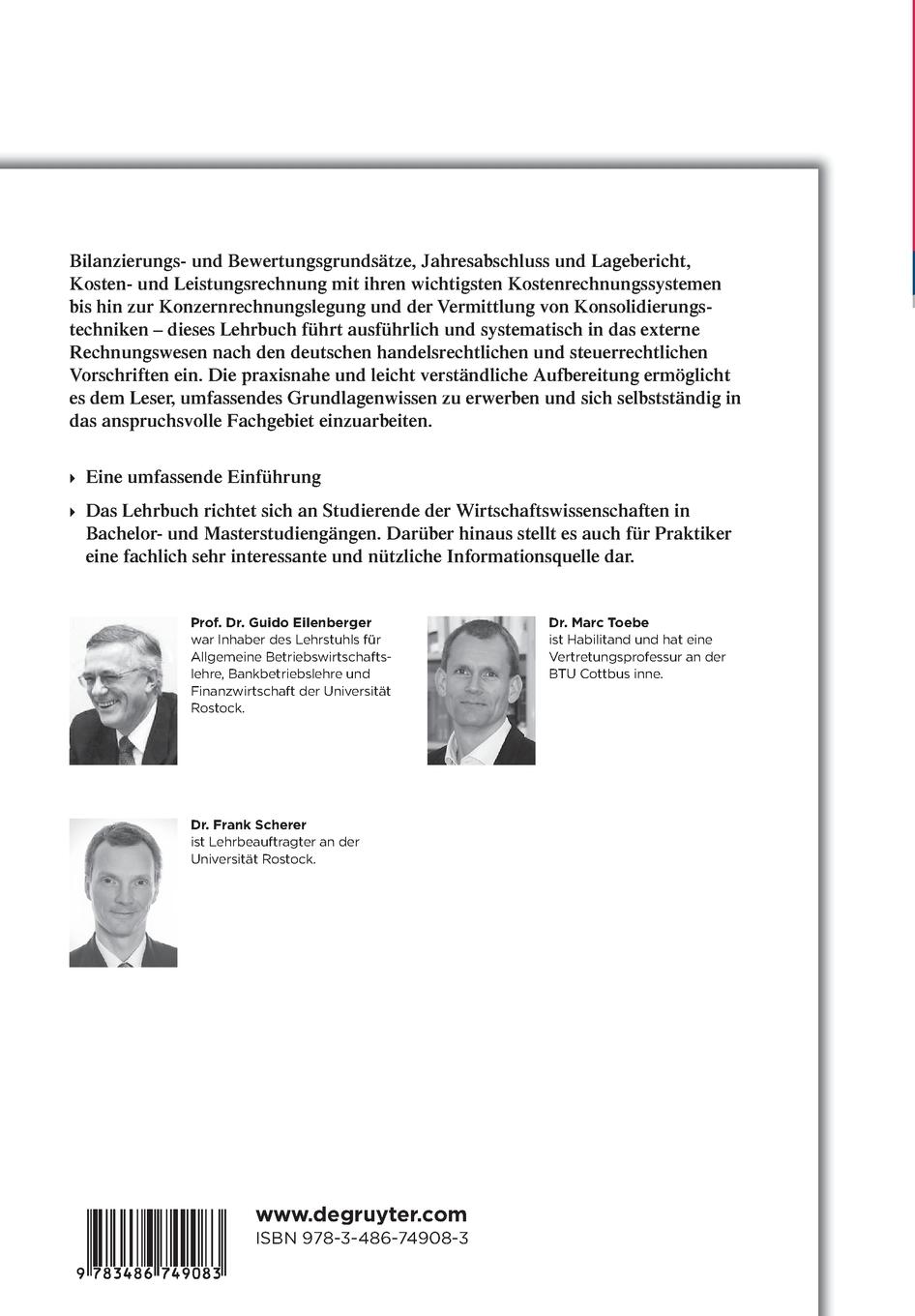 Rückseitencover Betriebliches Rechnungswesen