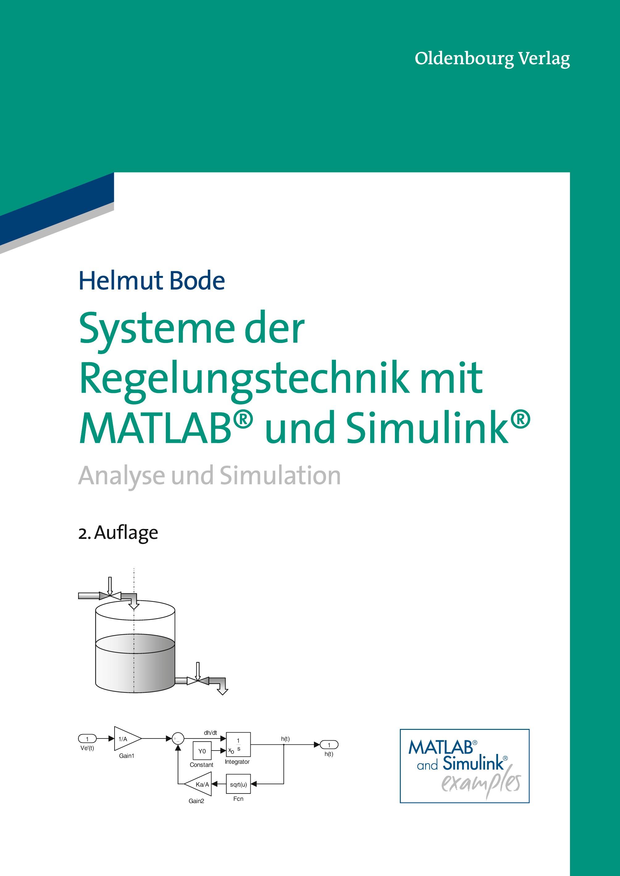Vorderes Coverbild Systeme der Regelungstechnik mit MATLAB und Simulink