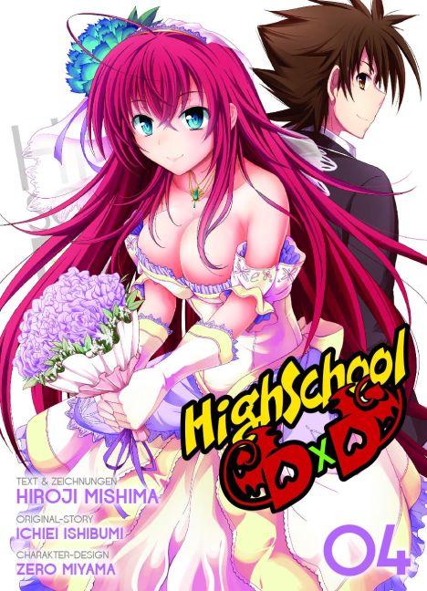 Vorderes Coverbild HighSchool DxD 04
