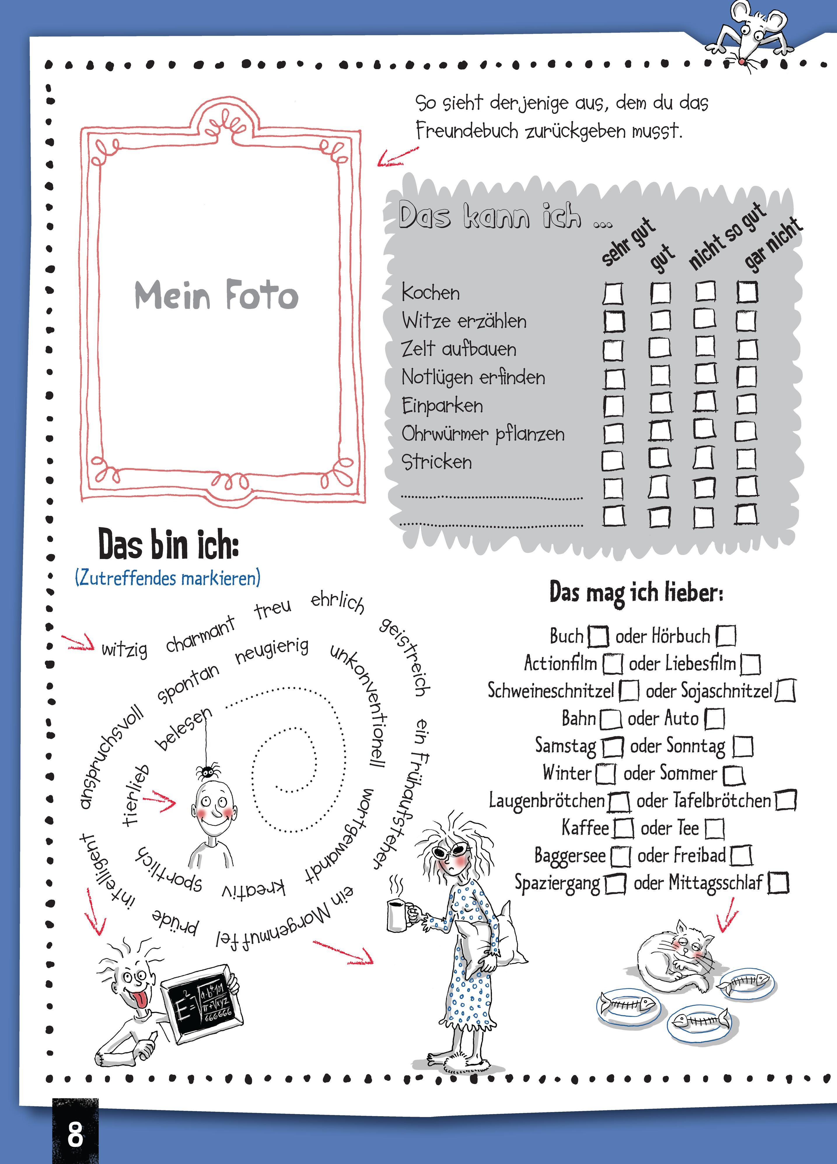 Beispielinhalt (Bild) Freunde - Das besondere Erinnerungsalbum