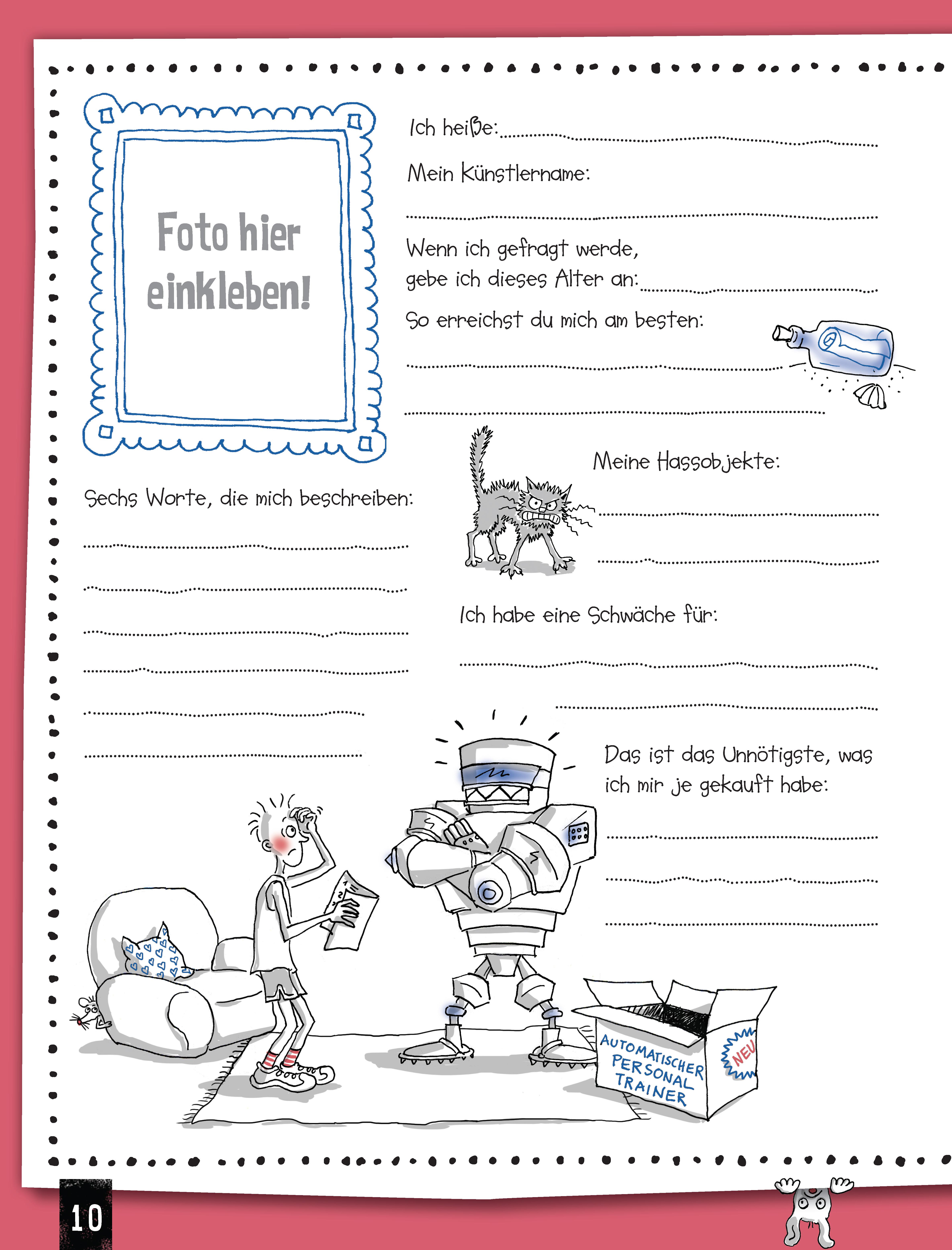 Beispielinhalt (Bild) Freunde - Das besondere Erinnerungsalbum
