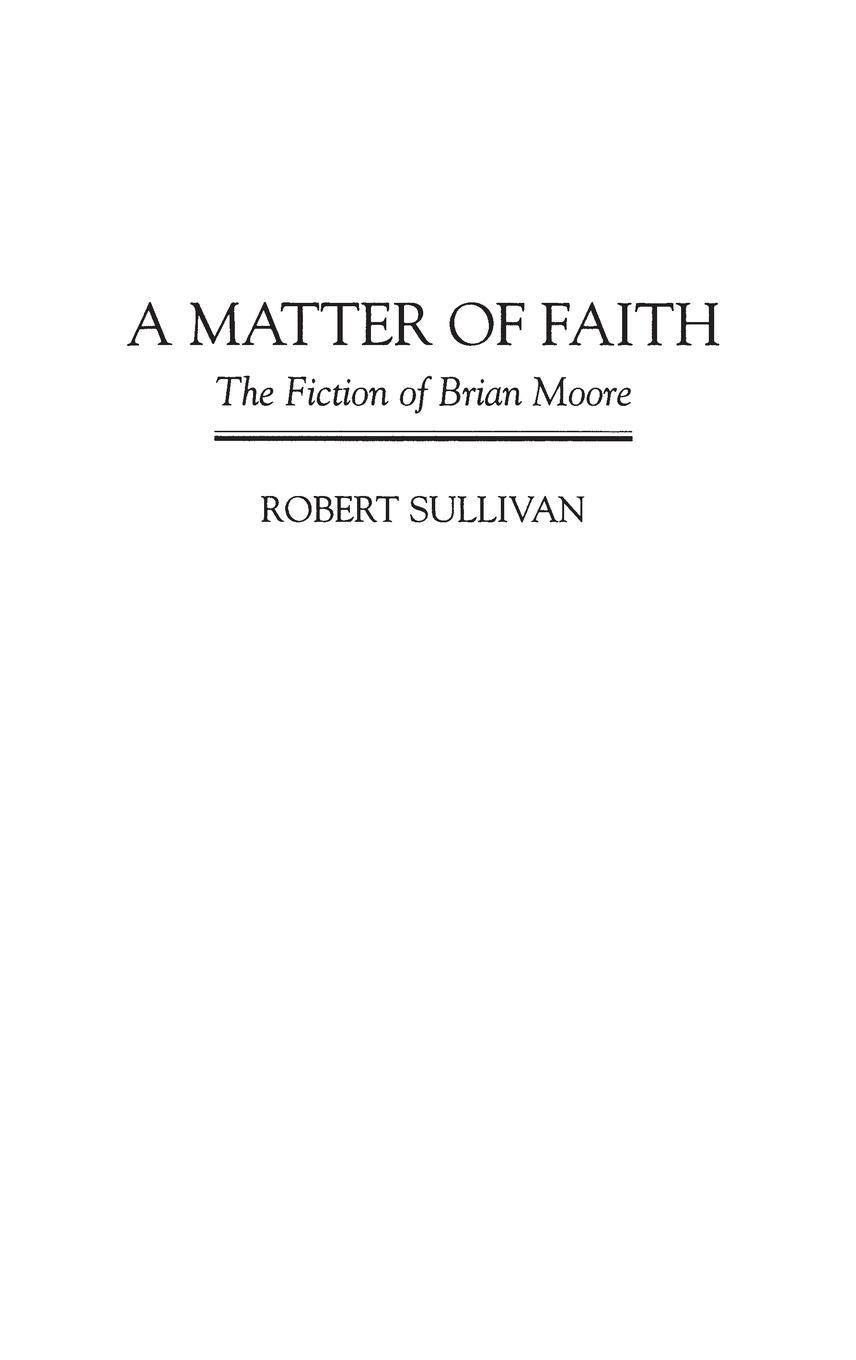 Vorderes Coverbild A Matter of Faith