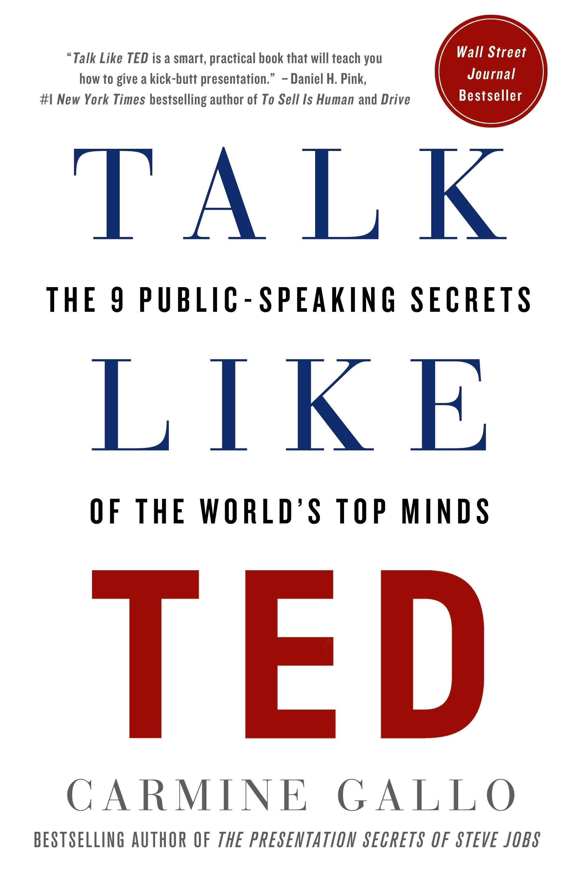 Vorderes Coverbild Talk Like Ted