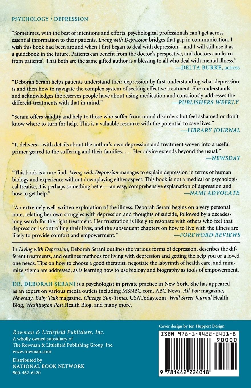 Rückseitencover Living with Depression